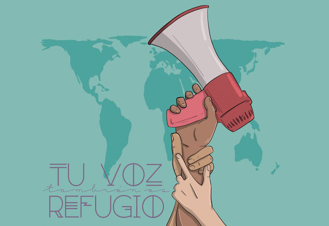 Campaña 'Tu voz también es tu refugio'
