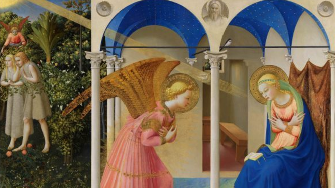 'La Anunciación', Fra Angelico
