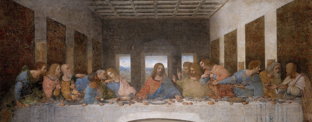 la última cena. Leonardo Da Vinci