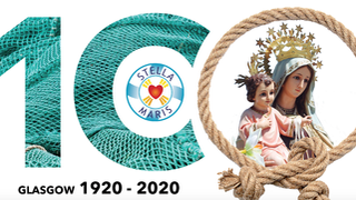 Cartel del centenario del Apostolado del mar