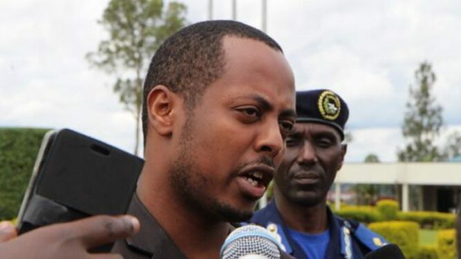 Kizito Mihigo , a su salida de prisión