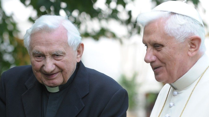Georg y Joseph Ratzinger