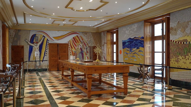 Salas del Museo Catedral de la Almudena