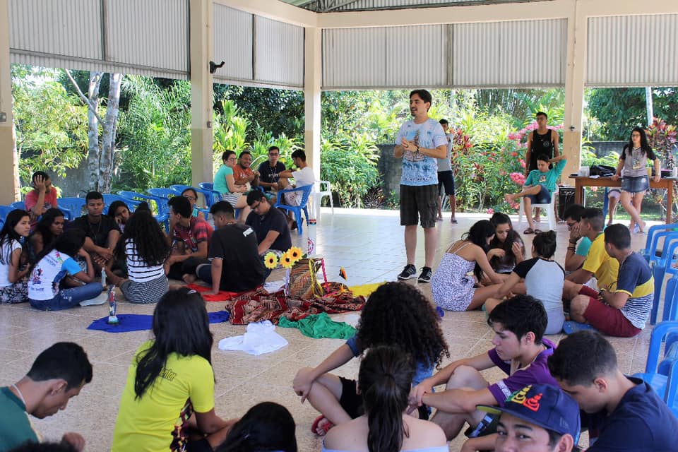 Diego Aguiar en curso de formación ecológica