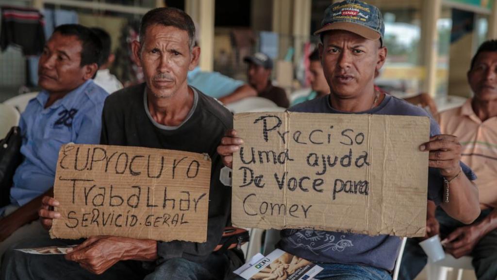 Migrantes venezolanos Roraima