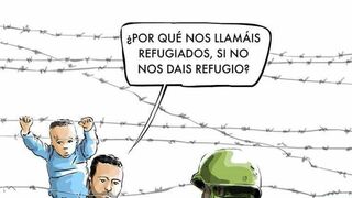 Refugiados sin refugio