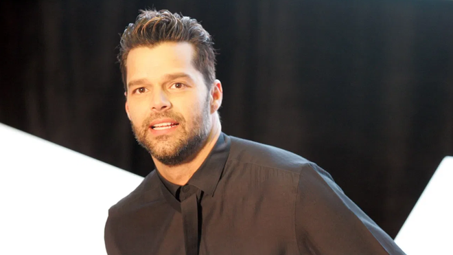 El artista Ricky Martin