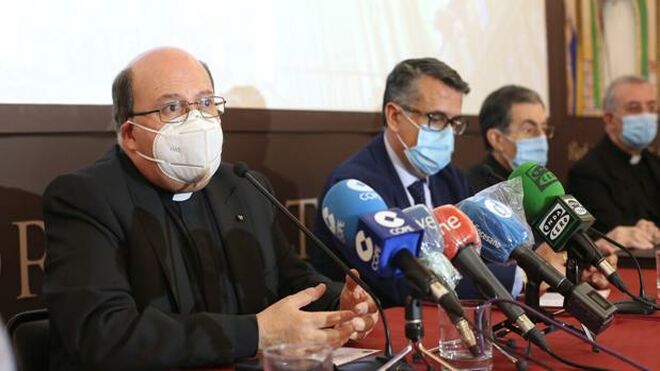 El seán durante la rueda de prensa