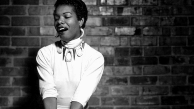M. Angelou, de joven