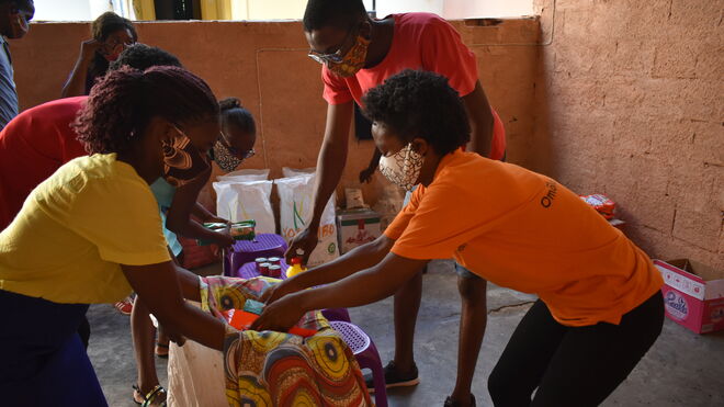 Manos Unidas. Proyecto en Angola