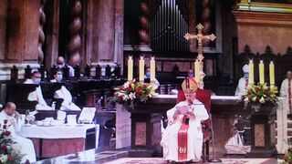 Cañizares en su homilía.