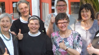 El grupo de monjas alemanas