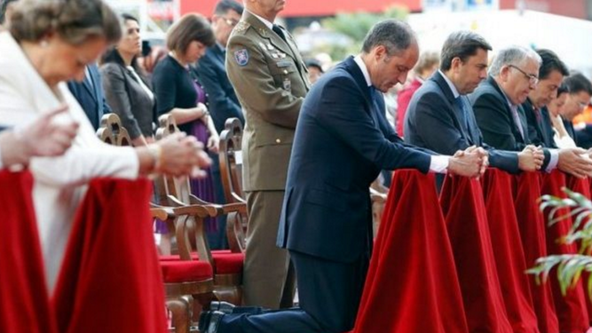 El PP, en la visita del Benedicto XVI a Valencia