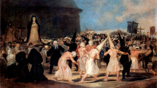 Procesión de disciplinantes. Francisco de Goya