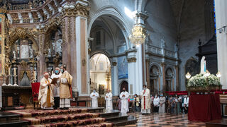 Cardenal Cañizares en la eucaristía de acción de gracias a Nuestra Señora de Lourdes
