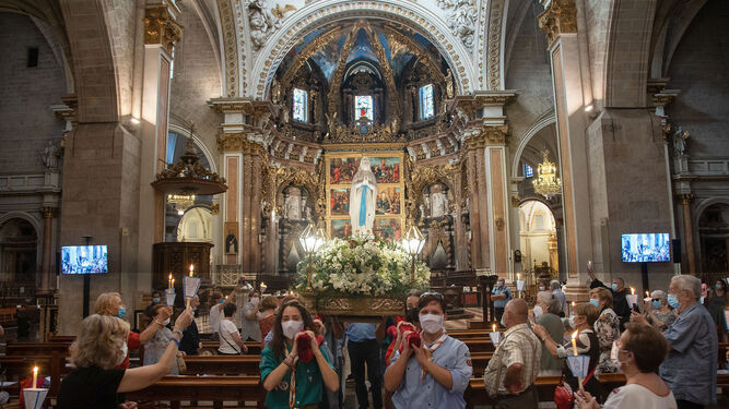 Misa en la Catedral de Valencia
