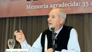 Mon. Jorge Lugones, presidente de la Comisión Episcopal de Pastoral Social Argentina