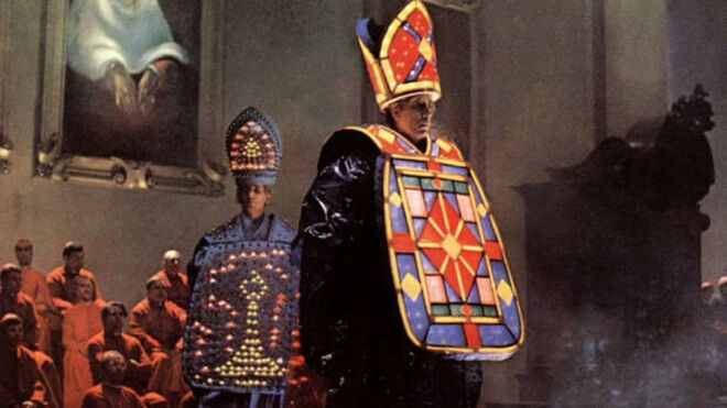 Fotograma de Roma, de Federico Fellini