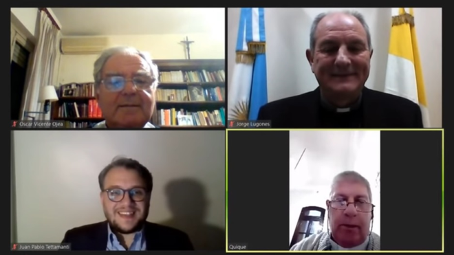 Inauguración virtual de las jornadas de Pastoral Social