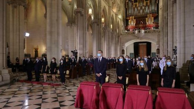 Funeral en La Amudena por las víctimas del Covid-19