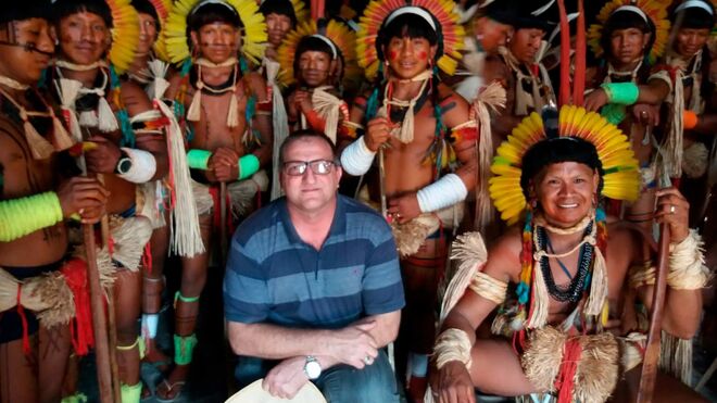 Monseñor Neri Tondello participa de uno de los momentos de espiritualidad de los pueblos indígenas