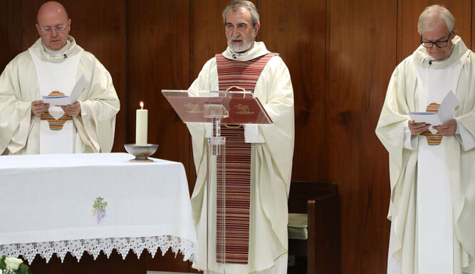 Dehonianos. Toma de posesion de Juan José Arnaiz