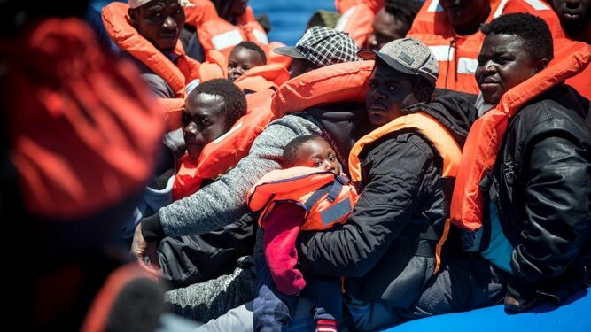 Libia. Migrantes