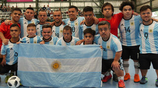Selección de fútbol argentina de talla baja