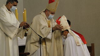 Ordenación de Sergio Pérez de Arce, nuevo obispo de Chillán (Chile)