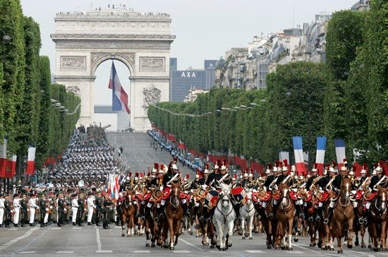 Arco del Triunfo_14 de julio_Fiesta Nacional Francesa