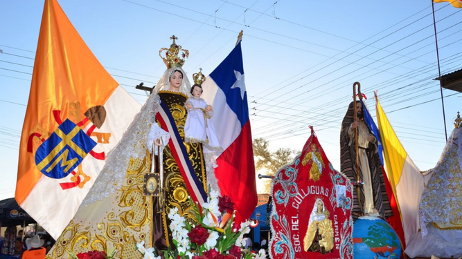 La 'Chinita', Virgen del Carmen chilena