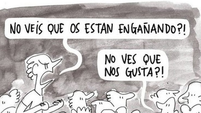 Nos gusta que nos engañen