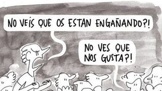 Nos gusta que nos engañen