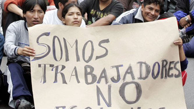 TRabajadores, no esclavos
