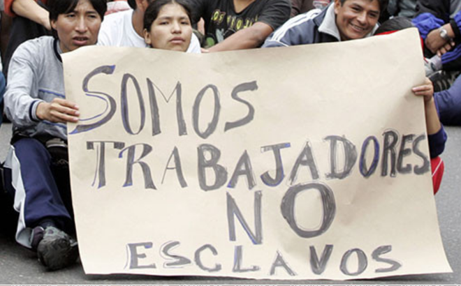 TRabajadores, no esclavos