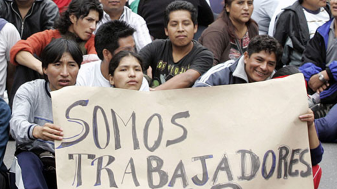 Trabajadores, no esclavos