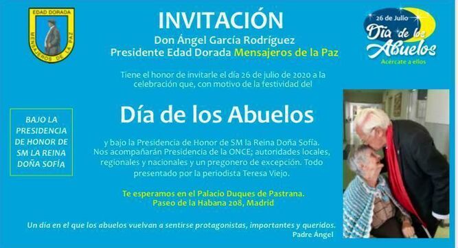 Invitación del Día de los Abuelos