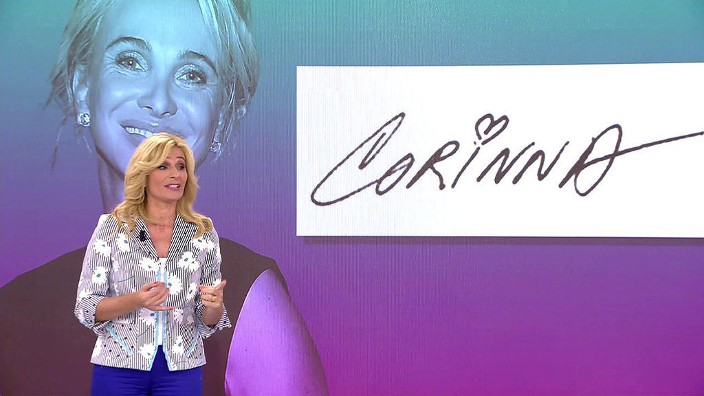corinna según grafóloga