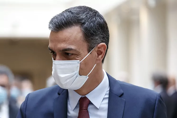 El presidente del Gobierno, Pedro Sánchez