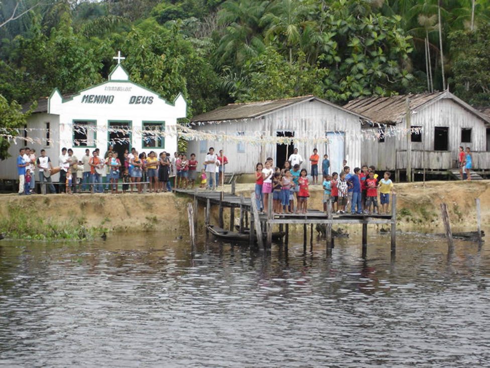 Iglesia en la Amazonía