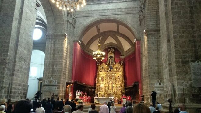 Funeral en la catedral de Valladolid