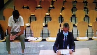 Pedro García, confesando.