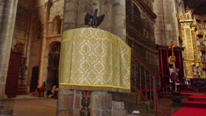 Púlpito de la catedral de Ourense