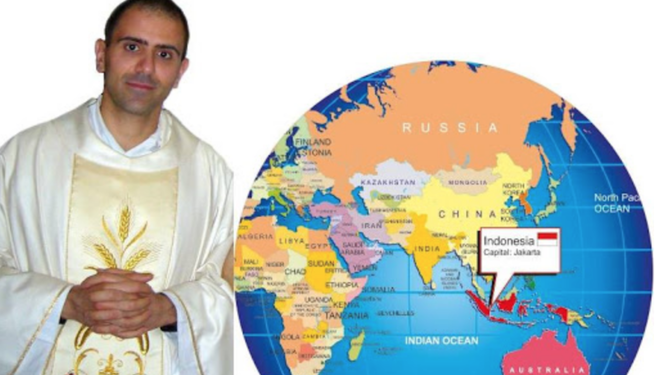 Salerno fue secretario de la Nunciatura en Indonesia