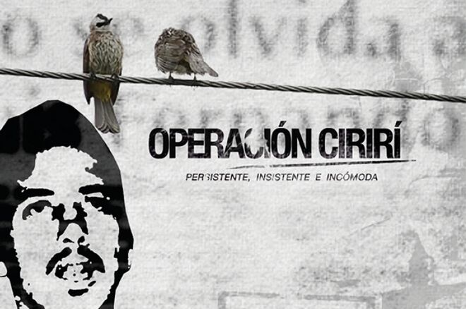 "Operación cirirí: persistente, insistente e incómoda "