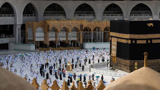Tawaf de despedida alrededor de la Kaaba