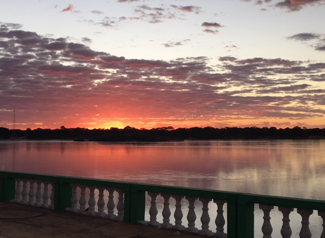 Atardecer en el Araguaia