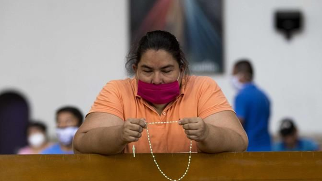 Práctica católica en Nicaragua