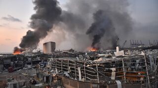 Explosión en El Líbano