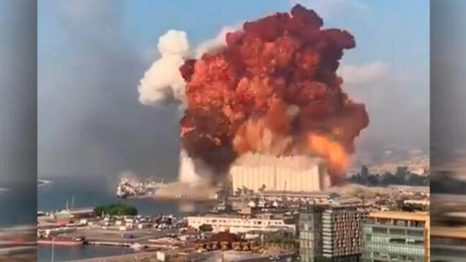 Explosión en Beirut